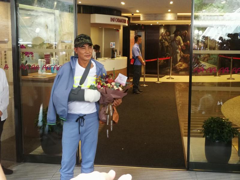 Simon Yam is simple and happy