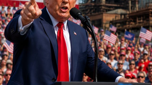 Trump's Campaign Rally in Pennsylvania: Economy Takes Center